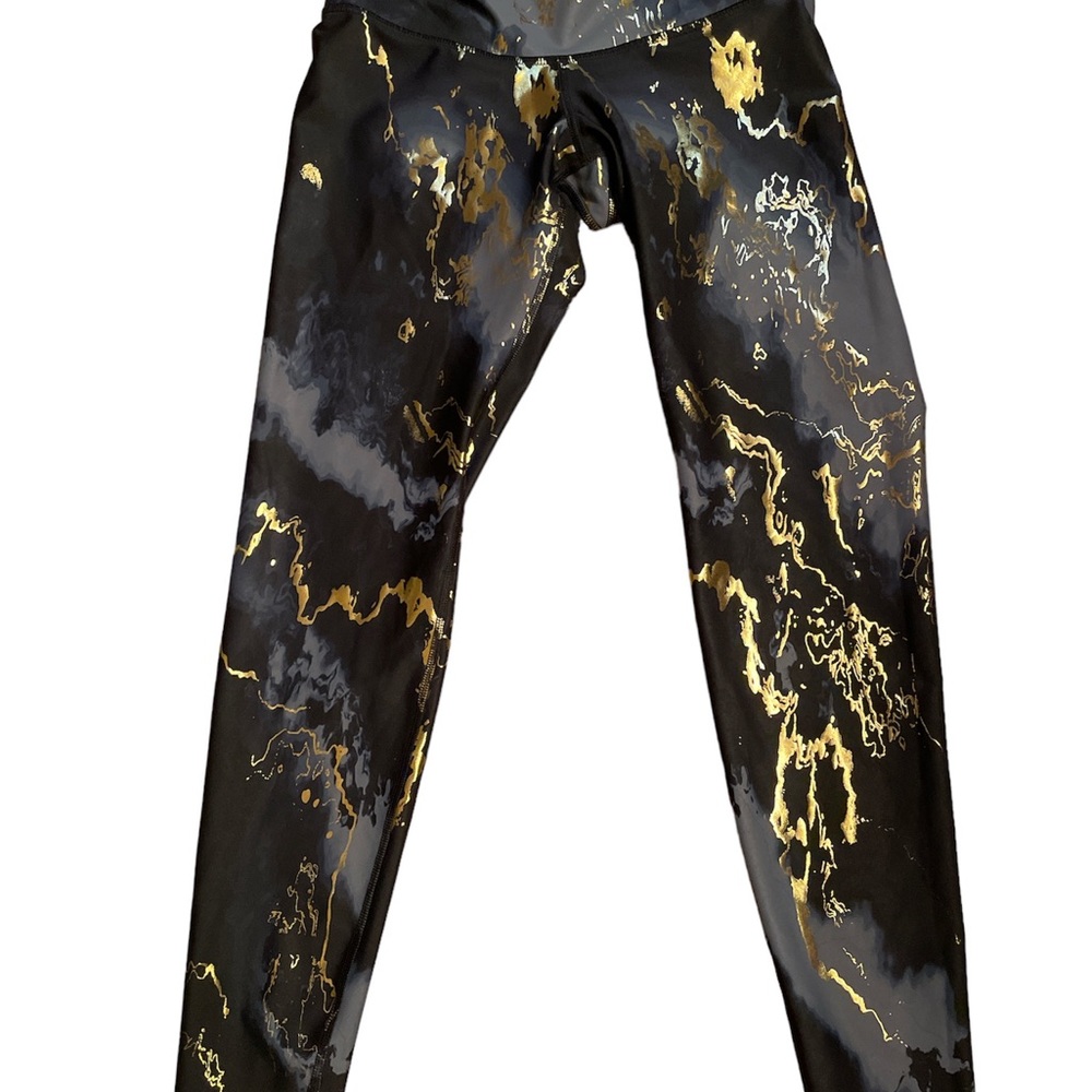 Old Navy Gold Metallic Active wear paints